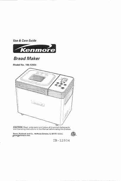 Kenmore Bread Maker 100_12934-page_pdf
